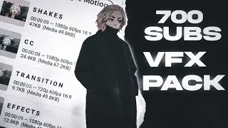 VFX Pack - Alight Motion [ 700 Subs ]