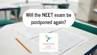 Will the NEET exam be postponed again? | #NEET2021 #KnowledgeByte #EducationNews