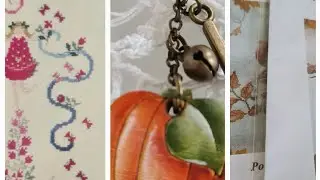 Visiting a crosstitching friend! Lots of beauty - purchases and finished works