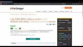DOM XSS in jQuery anchor href attribute sink using location.search source-Web Security Academy
