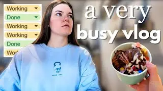 a VERY busy day in the life of a freelance video editor