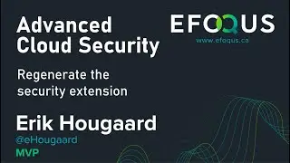 Regenerate the security extension in Advanced Cloud Security
