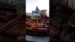 Adnan ve Burcu lunapark parkta