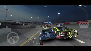 NASCAR 20 lap on Richmond International Raceway (night) | REALRACING3