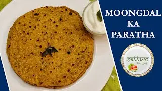 Moongdal ka Paratha I Cooking with Moong dal l Sattvic Recipes