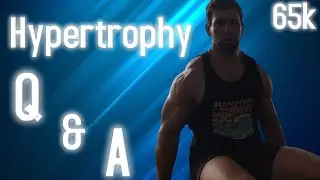 65k HYPERTROPHY Q&A (forearm training, best progressions, my training, optimal volume and more!)