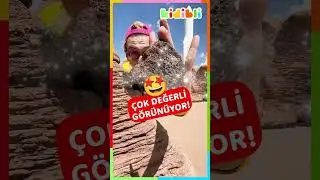 Bir hazine buldum! 🤩 | Kidibli #shorts