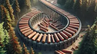 Incredible production processes with modern woodworking machines and people at another level