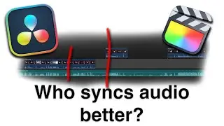 Audio Syncing with multiple clips? DaVinci Resolve VS Final Cut Pro