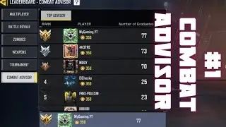 Call Of Duty Mobile Rank #1 Combat Advisor
