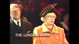London Millennium celebration with Queen Elizabeth (1999/2000) Hosted by Peter Jennings on ABC
