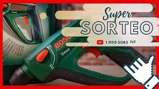🎁 SORTEO 1.000 Subscriptores 🎁 Atornillador BOSCH UNEO