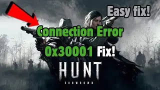 How To Fix Hunt Showdown 1896 Connection Error 0x30001 (Easy Fix)