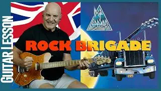 Def Leppard - Rock Brigade - Guitar Lesson