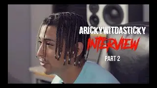 ARickyWitDaSticky: Describing his music, Lil Uzi Vert, New Ep Stuck To It & more (Vonte Vision Show)