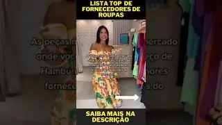 fornecedores de roupas no atacado 
