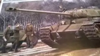 Обзор сборной модели танка КВ-122 от TRUMPETER