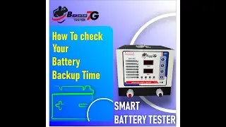 How to check your battery backup using kanaad BOSS 7g battery tester - part4