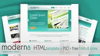 Moderna HTML Template - Web, Software, Hosting | Themeforest Website Templates and Themes