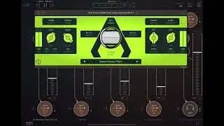 Noir ☮️😊 iOS MIDI Drum Sequencer #OCTACHRON + nice plugins by @FredAntonCorvest  +  @sketchaudio