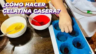 ¿Cómo hacer GELATINA CASERA?
