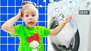 Ева шумит и мешает папе спать | Правила поведения для детей | Видео для детей