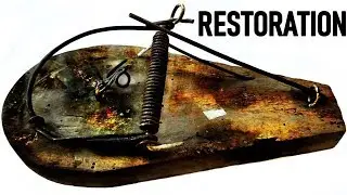 Antique Rusty Mousetrap Restoration | Old Rusty Restoration Mouse trap