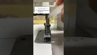 Mantención Overlock #janome #janomechile #tips #mantencion