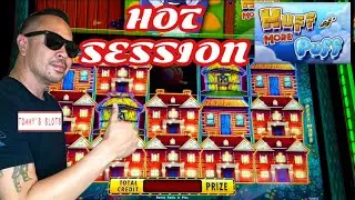 🤩HUFF N MORE PUFF🤩HOT SESSION🤩 #TommysSlots #slots #huffnmorepuff #bonus