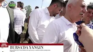 #BURSA'DA #YANGIN #ULUDAĞ #ÜNİVERSİTESİ #ORMANLIK ALANI