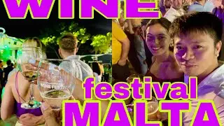 WINE FESTIVAL IN MALTA II WINE II MALTESE ISLAND II SUMMER