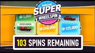 Can you become RICH with 100+ Super Wheelspins? - Forza Horizon 5