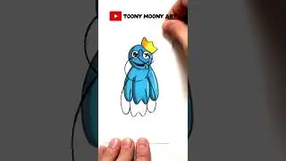 Rainbow friends Blue papercraft #toonymoonyart #rainbow friends #papercraft #roblox
