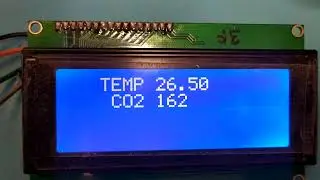 Ардуино и ESP8266-01 MQ135 DS18B20 вывод на дисплей и web интерфейс