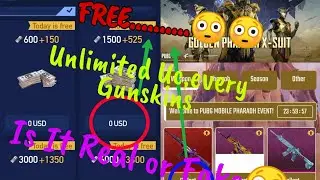 Unlimited Free Uc+Gun skins in Pubg | REAL/FAKE |Midasbuy |Funny|PubgmobileUc| MaliktG