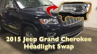 2015 Jeep Grand Cherokee Headlight Swap
