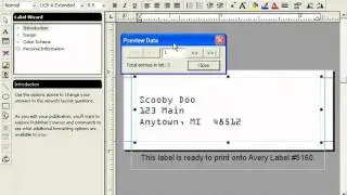 Publisher 2003 Tutorial Merging Data with a Publication 2000 Microsoft Training Lesson 11.4