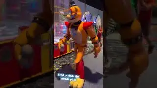 Glamrock Freddy visits the arcade (Again)