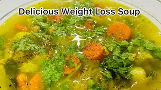 Weight Loss Soup | Eng Sub | وزن کم کرنے والا سوپ | Anti Inflammatory Turmeric Soup
