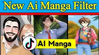 New Ai Manga Filter TikTok || How to Use Ai Manga TikTok Filter || TikTok Anime Filter