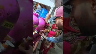 $0.40 Pani Puri in Kathmandu, Nepal 🇳🇵 #streetfood #nepal #travelblogger #travel #food