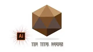 Simple LowPoly Logo Design in Illustrator CS6 | First Video of Illustrator | 200 Subscribe Special
