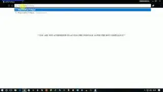 How to fix YOU ARE NOT AUTHORIZED TO ACCESS THIS WEB PAGE AS PER THE DOT COMPLIANCE in any site