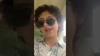 I made an action video while playing golf