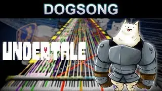 『Black MIDI』 Undertale - Dogsong | ScubDomino