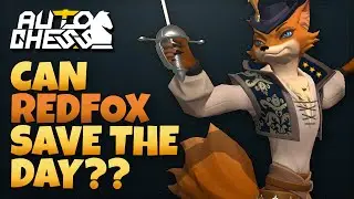 Holding on for dear life as game crashes and HP disappears | Redfox ⭐️⭐️⭐️ | Auto Chess
