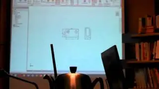 05.  Inventor - Создание 3д модели по 2д видам из AutoCad