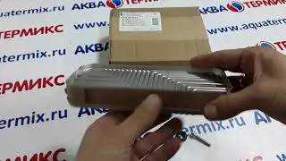 Теплообменник вторичный 12 пластин Bosch Gaz 6000 W, Buderus Logomax U072 12, 18 кВт (87186446230)