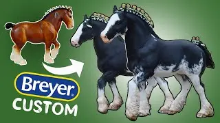 Custom Breyer Clydesdale Pair
