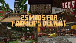 Top 25 Farmer's Delight Mod Addons
